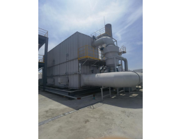 某涂料廠廢氣處理