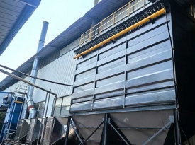 某新材料廠特鑄車間澆注廢氣處理